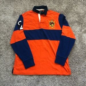 Polo Ralph Lauren Rugby Big Patch Orange LARGE